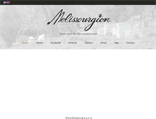 Tablet Screenshot of melissourgion.com